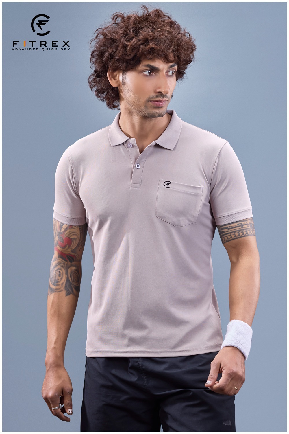 Fitrex Pique Polos with Chest Pocket